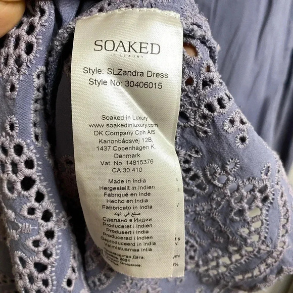 Soaked in Luxury - Sweet Sky Dress - periwinkle - small - Picture 9 of 11